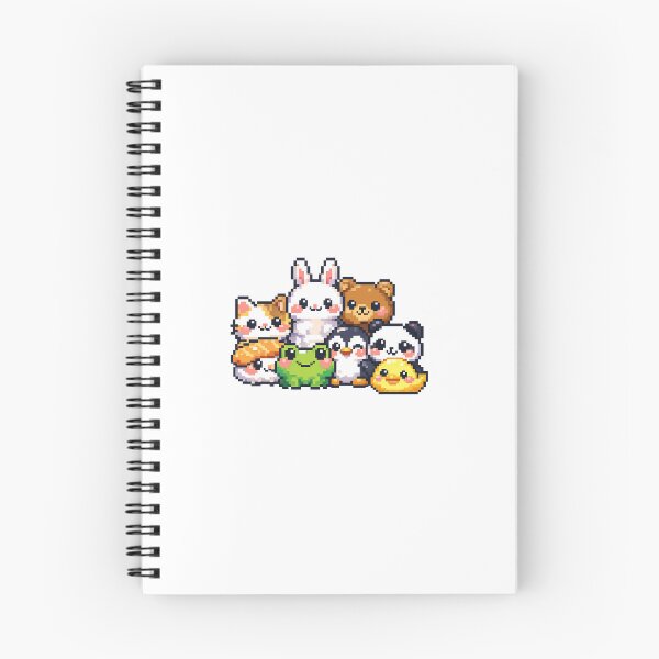 Item preview, Cozy Pixel Art Cute Animal Friends Cluster designed and sold by Trionda_Shop.