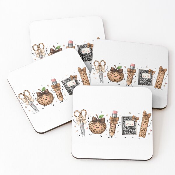 Item preview, Leopard Teacher School Supply Characters Back To School  designed and sold by VGAfanatic.