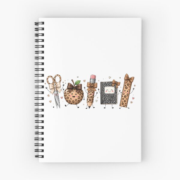 Item preview, Leopard Teacher School Supply Characters Back To School  designed and sold by VGAfanatic.
