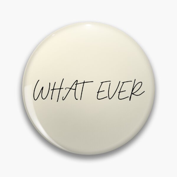 Item preview, Whatever Minimalist Script Quote Typography designed and sold by GalaMine.