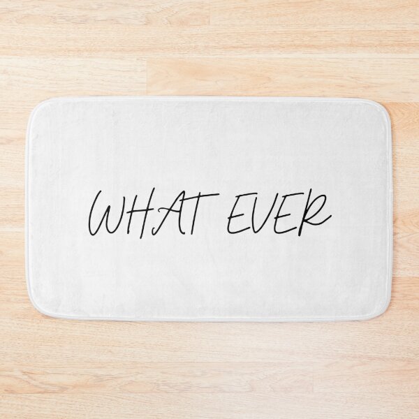Item preview, Whatever Minimalist Script Quote Typography designed and sold by GalaMine.