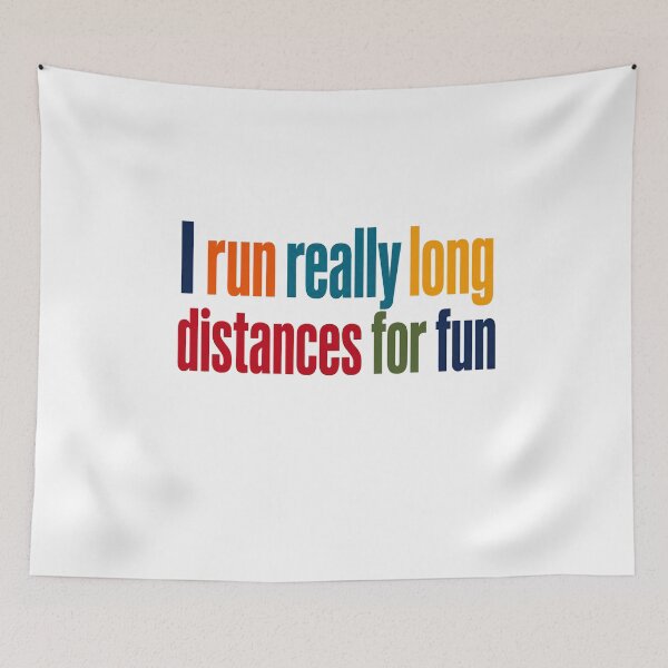 Item preview, I Run Really Long Distances For Fun Runner Marathoner Endurance Athlete designed and sold by RetroMini2026.