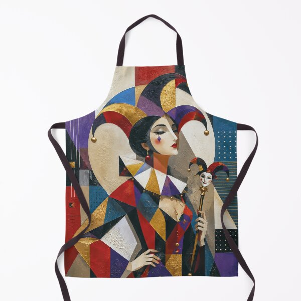 Item preview, Female Court Jester artwork. designed and sold by GalleryKauffeld.