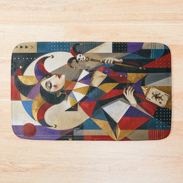 Item preview, Female Court Jester artwork. designed and sold by GalleryKauffeld.