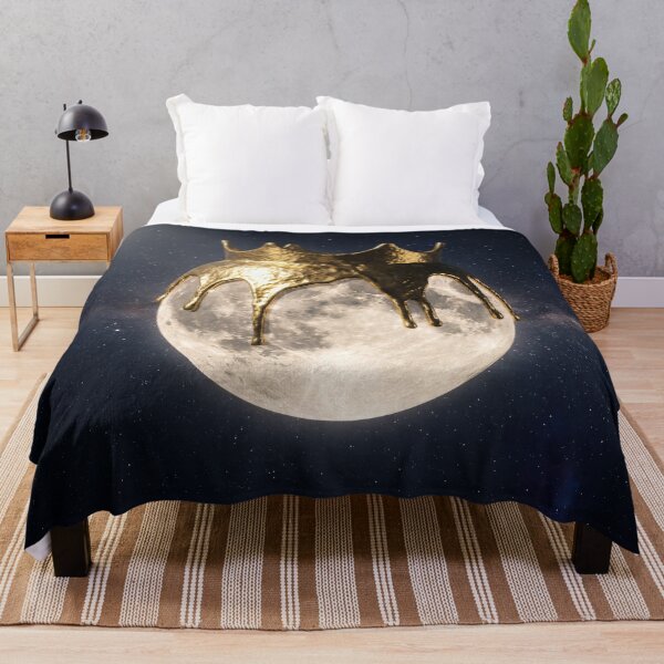 Item preview, Planet Guardian Holding Glowing moon in Space designed and sold by ASTRAL ART LAB.