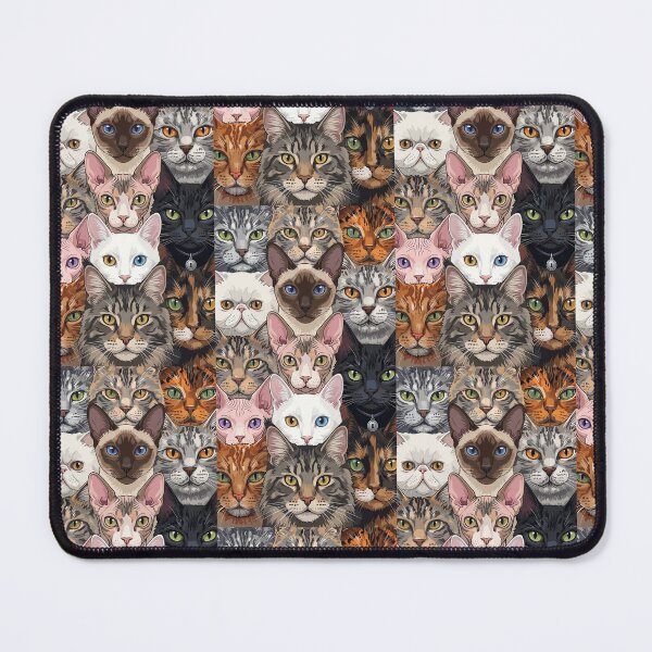 Item preview, I Love My Cats - Retro Synthwave Cool Cats with Sunglasses designed and sold by Samasem365.