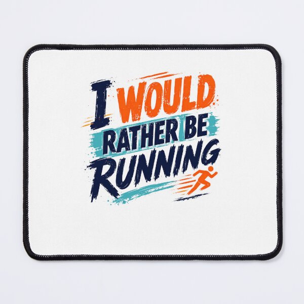 Item preview, I Would Rather Be Running Runner Marathon Jogger designed and sold by RetroMini2026.