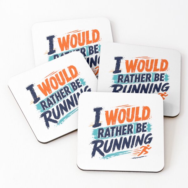 Item preview, I Would Rather Be Running Runner Marathon Jogger designed and sold by RetroMini2026.