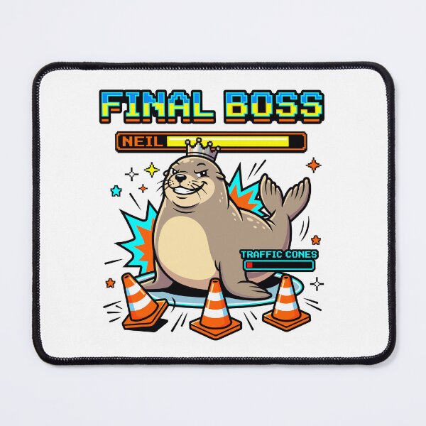 Item preview, Neil The Seal - Final Boss designed and sold by Zerhof.