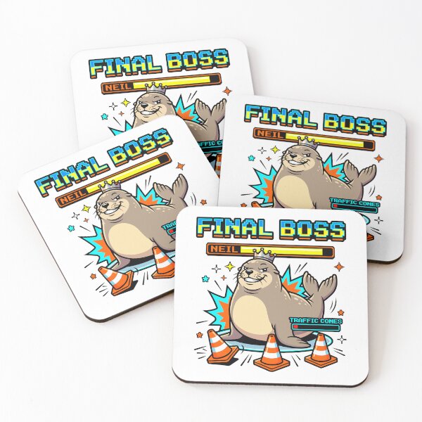 Item preview, Neil The Seal - Final Boss  designed and sold by Zerhof.