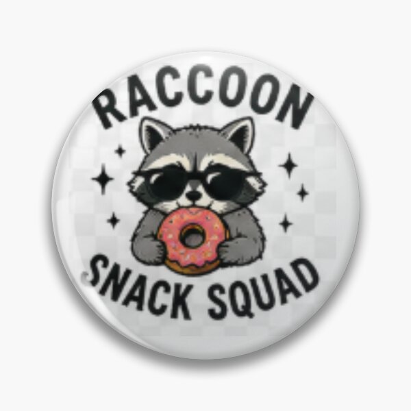 Item preview, Raccoon Snack Squad – Cute Donut Loving Raccoon Funny Animal Graphic T-Shirt designed and sold by ser-Ile.
