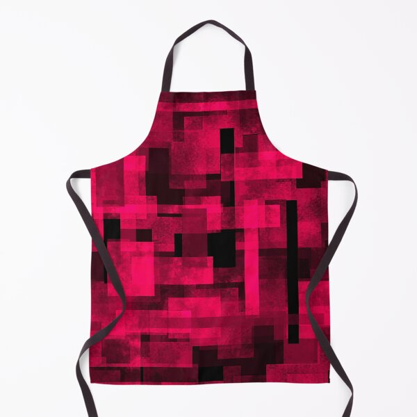 Item preview, Geometric Red Patchwork designed and sold by Andrew Hitchen.