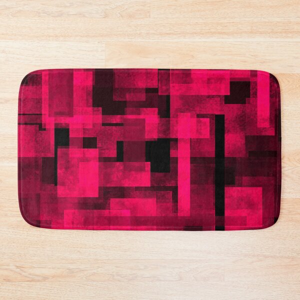 Item preview, Geometric Red Patchwork designed and sold by Andrew  Hitchen.