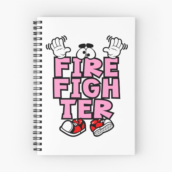 Item preview, Firefighter - WORK Cartoon Character Bold Retro designed and sold by NFTWords.