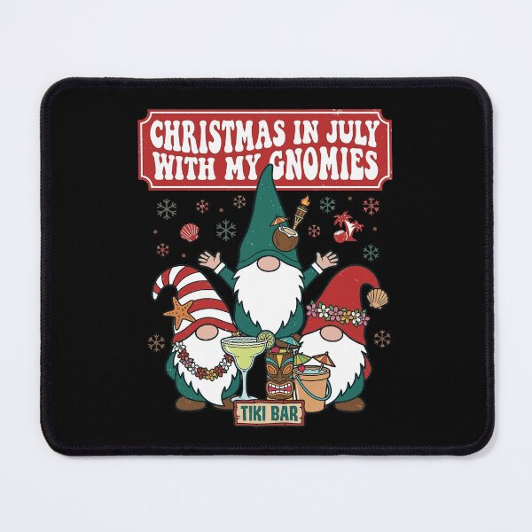 Item preview, Christmas in July Gnomes Summer Xmas Matching Women Kids Men T-Shirt designed and sold by stmpdwrld.