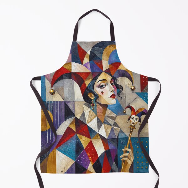 Item preview, Female Court Jester artwork. designed and sold by GalleryKauffeld.
