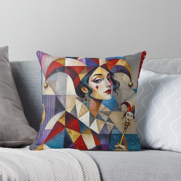 Item preview, Female Court Jester artwork. designed and sold by GalleryKauffeld.