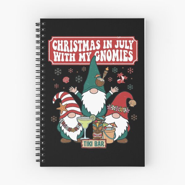 Item preview, Christmas in July Gnomes Summer Xmas Matching Women Kids Men T-Shirt designed and sold by stmpdwrld.