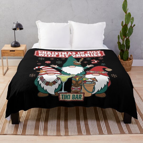 Item preview, Christmas in July Gnomes Summer Xmas Matching Women Kids Men T-Shirt designed and sold by stmpdwrld.
