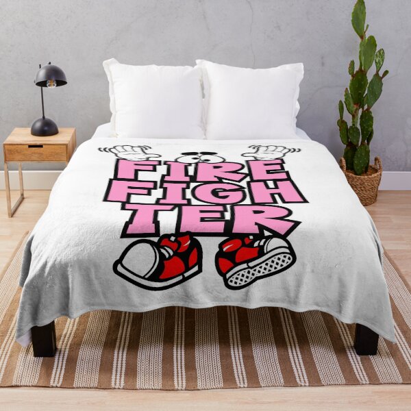 Item preview, Firefighter - WORK Cartoon Character Bold Retro designed and sold by NFTWords.