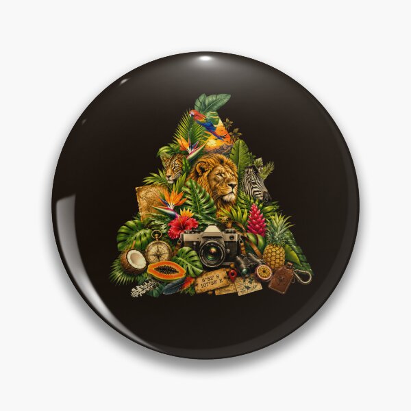 Item preview, Wild Expedition Camera | Tropical Safari Adventure Triangle designed and sold by Aimetoi.