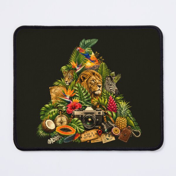Item preview, Wild Expedition Camera | Tropical Safari Adventure Triangle designed and sold by Aimetoi.