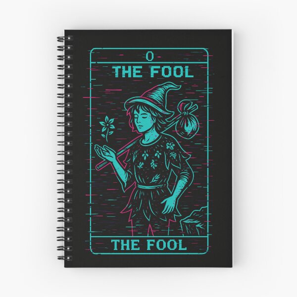 Item preview, Glitch Arcana – The Glitched Fool Digital Tarot designed and sold by JupiterGlitchEmpire.