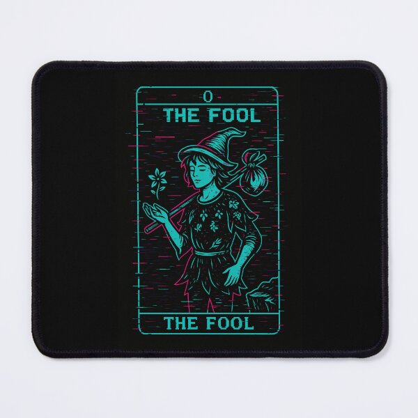 Item preview, Glitch Arcana – The Glitched Fool Digital Tarot designed and sold by JupiterGlitchEmpire.