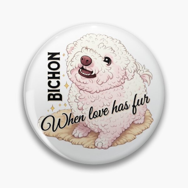 Item preview, Bichon Love designed and sold by Dancingrabbit Studio.