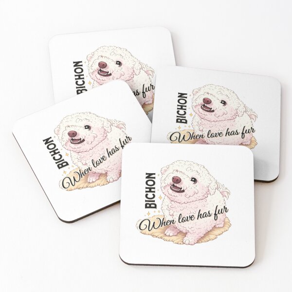 Item preview, Bichon Love designed and sold by Dancingrabbit Studio.