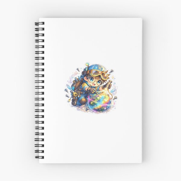 Item preview, Tiny Planet Mechanic – Kawaii Adventure Sticker designed and sold by blossomfun.
