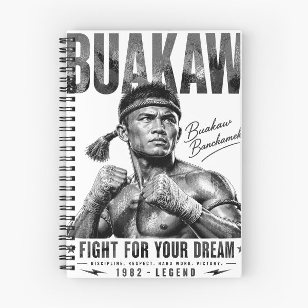 Item preview, Buakaw Fight For Your Dream Black&White Edition designed and sold by KLERIKSTORE.
