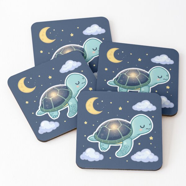 Item preview, Dreamy Celestial Turtle Sticker | Magical Cosmic Sea Turtle designed and sold by Stylestickers55.