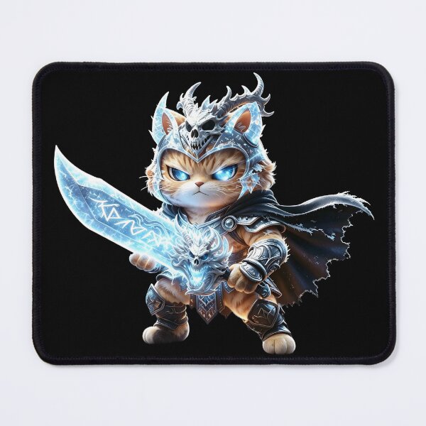 Item preview, Felis Nigripes: The Frost Lich Paladin Warrior designed and sold by ABYSSLAB.