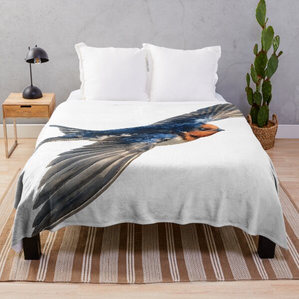 Item preview, Welcome Swallow in Flight Watercolour Painting designed and sold by Jaruart.