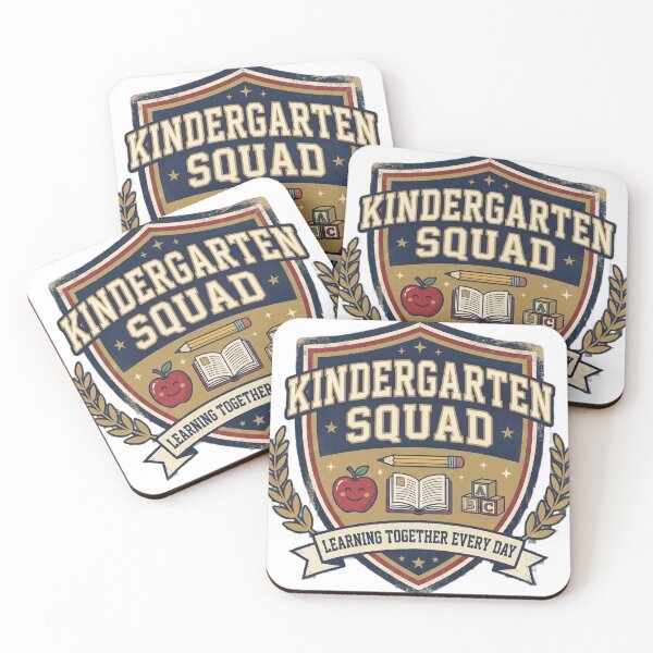 Item preview, Kindergarten Squad Retro Badge | Cute Teacher & Student Back to School Shirt | Classroom Team Gift designed and sold by Void and Neon.