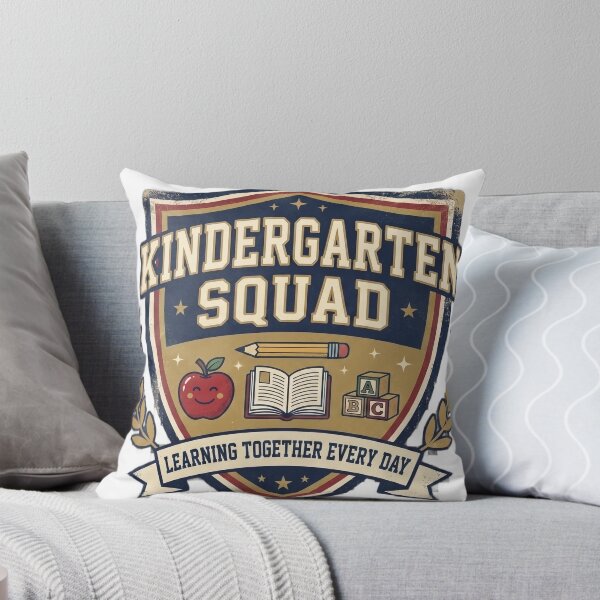 Item preview, Kindergarten Squad Retro Badge | Cute Teacher & Student Back to School Shirt | Classroom Team Gift designed and sold by Void and Neon.