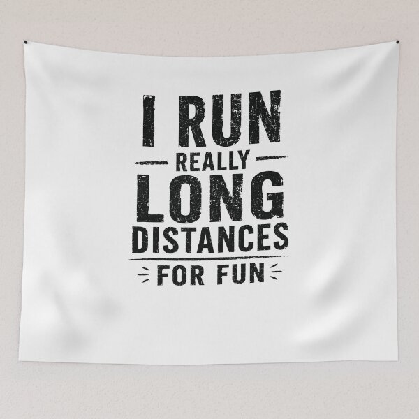Item preview, I Run Really Long Distances For Fun Runner Marathon Endurance Athlete designed and sold by RetroMini2026.