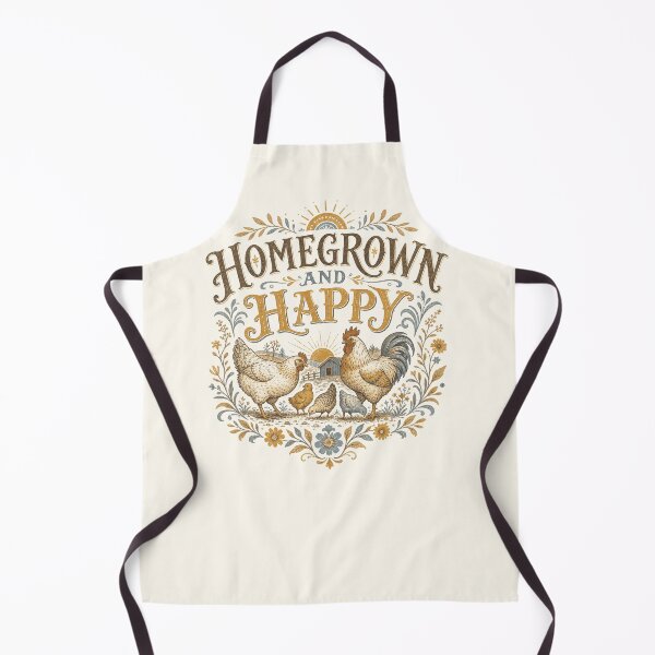 Item preview, Homegrown Happy Chicken Farm Homestead Life designed and sold by AntiqueImages.