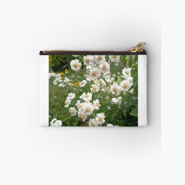 Item preview, White Daisy Fleabane Wildflowers Blooming in a Summer Garden designed and sold by PhuongVoArt.