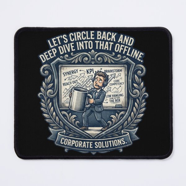 Item preview, Funny Corporate Humor Gift Let's Circle Back Office Job Work Design designed and sold by thoughtswear.