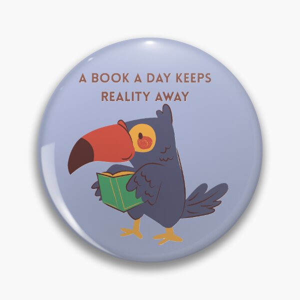 Item preview, A book a day keeps reality away designed and sold by creativityisfun.