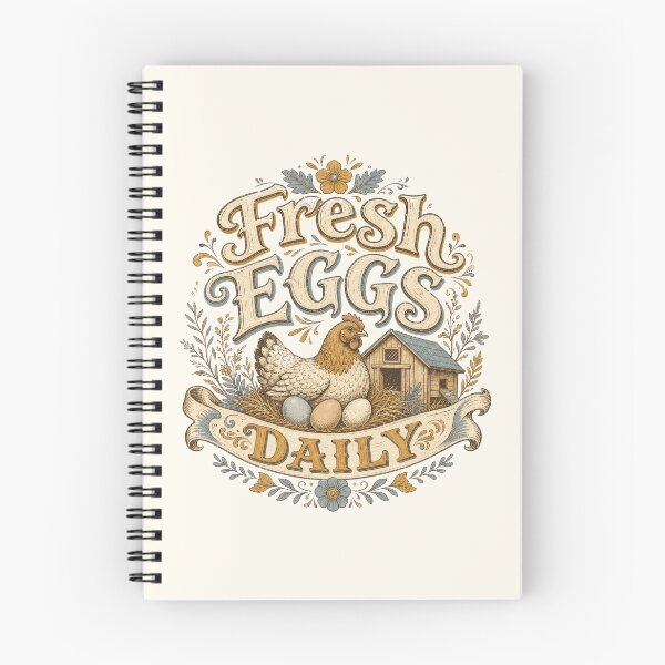 Item preview, Fresh Eggs Daily Chicken Farm Homesteading designed and sold by AntiqueImages.