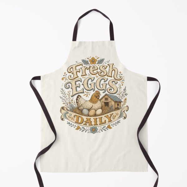 Item preview, Fresh Eggs Daily Chicken Farm Homesteading designed and sold by AntiqueImages.