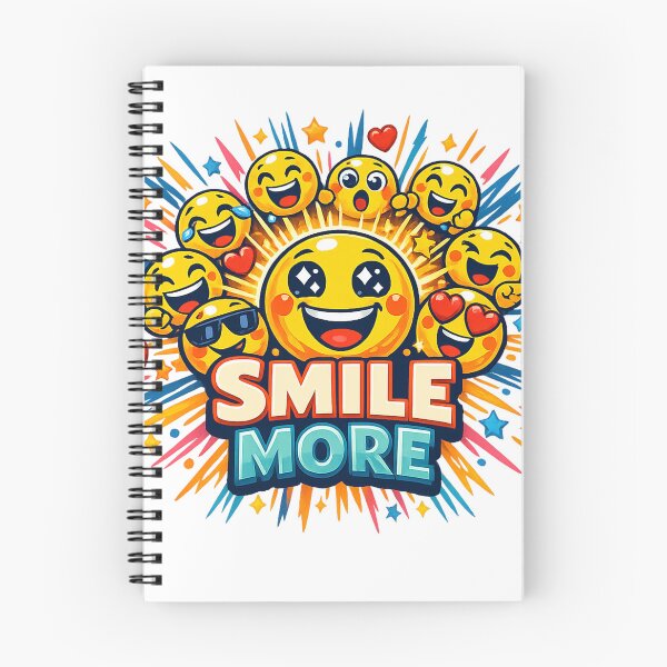 Item preview, Radiating Smiley Burst – Dynamic Emoji Explosion Design designed and sold by mbmstores.
