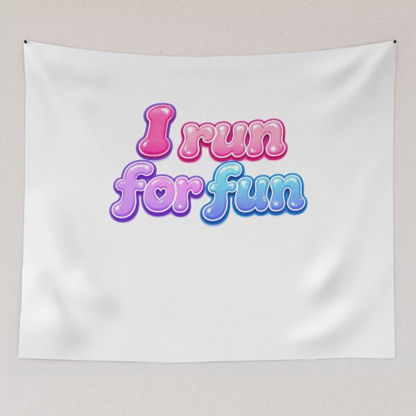 Item preview, I Run For Fun Running Jogging Fitness Enthusiast designed and sold by RetroMini2026.