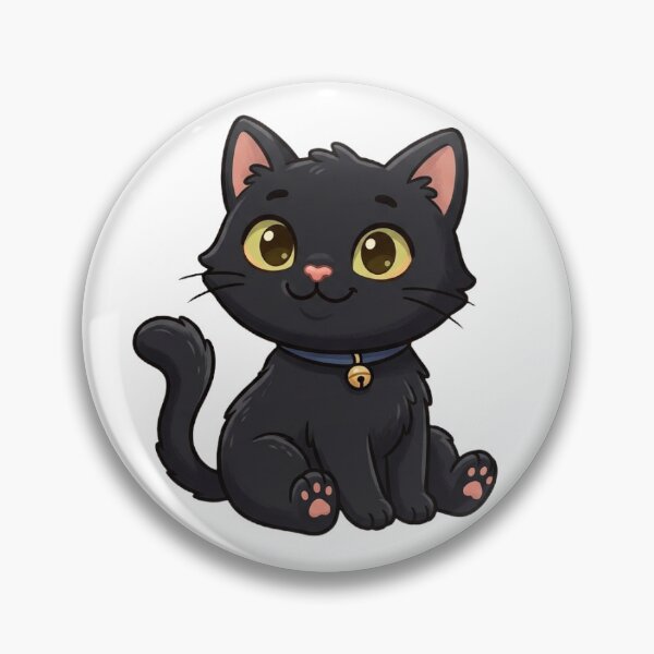 Item preview, Funny Black Cat  designed and sold by Trionda_Shop.