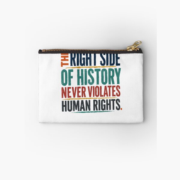 Item preview, The Right Side Of History Never Violates Human Rights Social Justice Activist Advocate designed and sold by RetroMini2026.