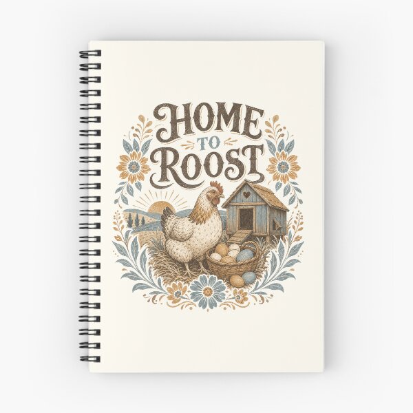 Item preview, Home to Roost Chicken Farmhouse Country Design designed and sold by AntiqueImages.
