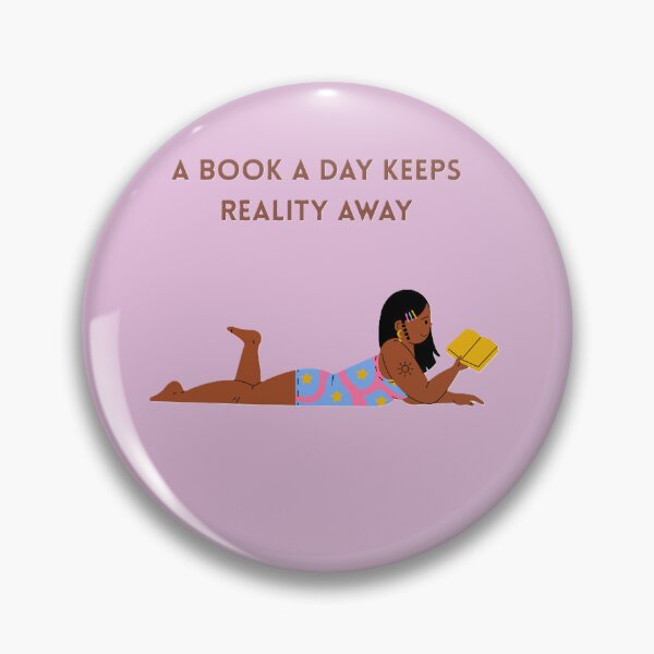Item preview, A book a day keeps reality away designed and sold by creativityisfun.